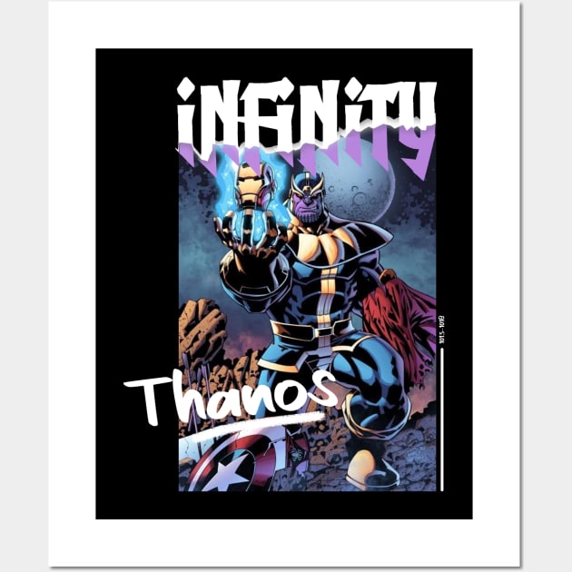 THANOS INFINITY SAGA Wall Art by Skywiz